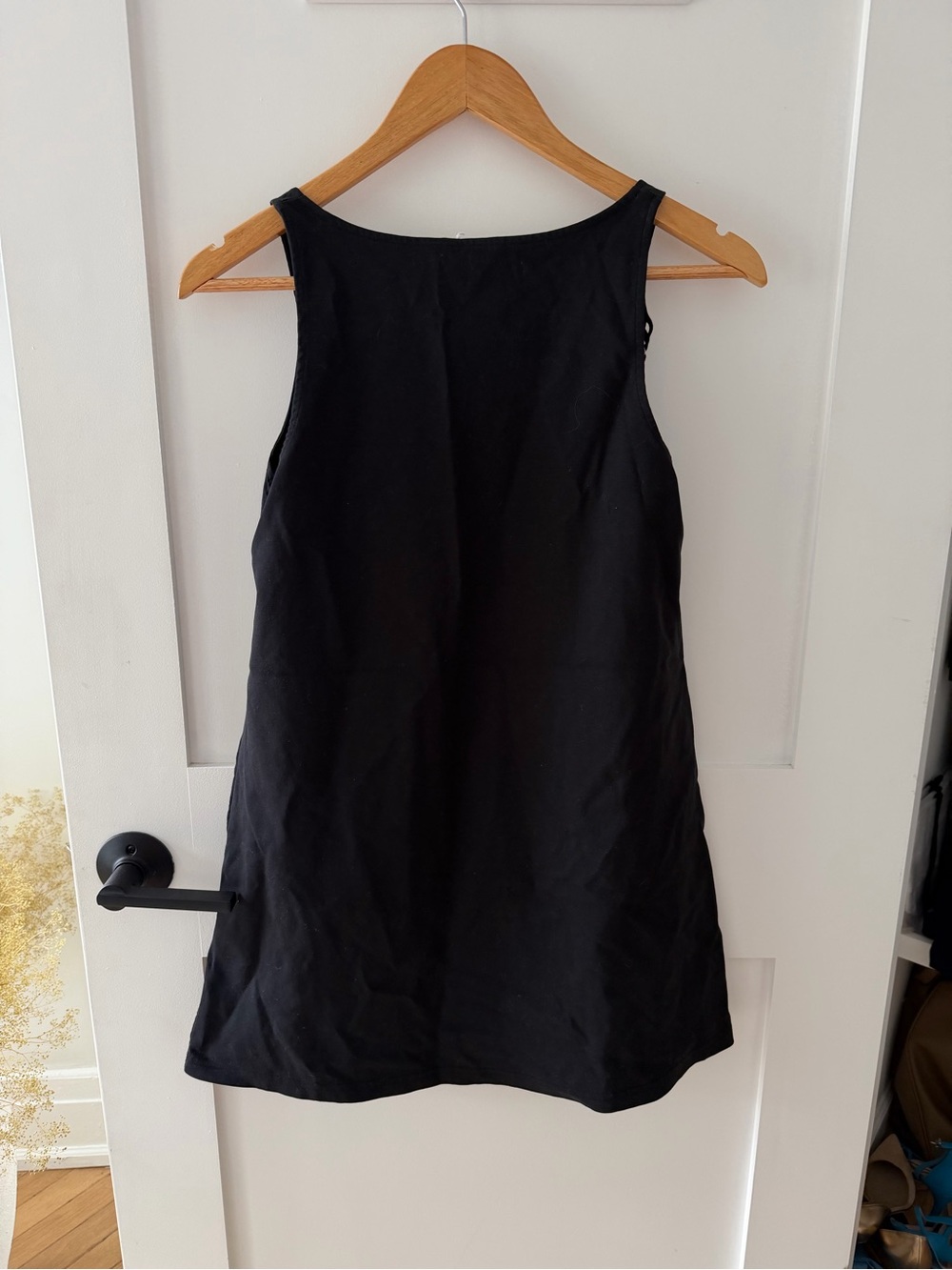 COS Black Scoop Neck Shift Dress - Picture 3 of 4